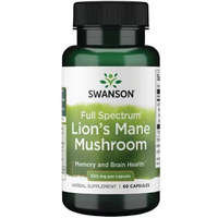 Swanson Swanson Süngomba Lion's mane kapszula 500 mg 60 kapszula