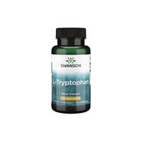Swanson Swanson L-Tryptophan 500mg, Alvás idegrendszer (az 5HTP előanyaga) 60 kapszula