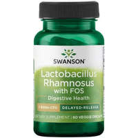 Swanson Swanson Lactobacillus Rhamnosus with FOS - frukto-oligoszacharid 60 kapszula