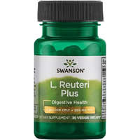 Swanson Swanson Lactobacillus Reuteri Plus 30 kapsz (3 féle Probiotikum + Prebiotikum)