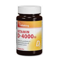 Vitaking D3-vitamin 4000NE (90 caps) Vitaking