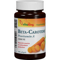 Vitaking Vitaking Beta karotin 25000NE 15mg 100 lágyzselatin
