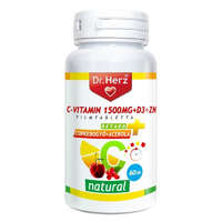 Dr. Herz Dr. Herz C vitamin 1500+D+Cink C1500mg 60 tabletta