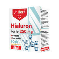 Dr Herz Hialuron Forte 250 mg 60 db kapszula izületekre Dr. Herz