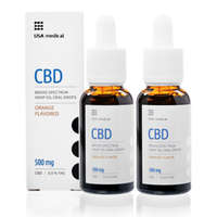 Usa Medical USA medical CBD olaj 500mg 30ml DUO Pack EREDETI