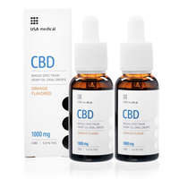 Usa Medical USA Medical CBD olaj 1000mg 30ml DUO Pack EREDETI