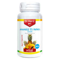 Dr. Herz Dr. Herz Ananász Papaya enzim 60 db kapszula