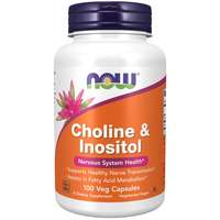 Now Foods Choline & Inositol 500 mg 100 Veg kapszula( kolin)