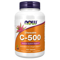 Now Foods Now Foods C-vitamin 500mg (cherry) erdei gyümölcsös C 500 100 rágótabletta