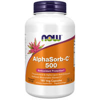 Now Foods AlphaSorb - C vitamin gyomorkímélő 500 mg 180 veg kapszula Now Foods