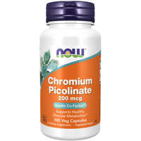 Now Foods Now Foods Chromium Picolinate 200 mcg Króm 100 kapszula