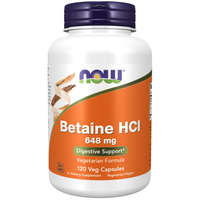 Now Foods Now Foods Betaine HCl 648 mg – 120 Veg Capsules