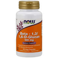 Now Foods NOW Foods Beta -1,3/1,6-D- Glucan 100 mg 90 kapszula Béta glukán