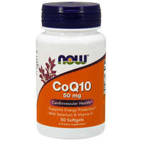 Now Foods Now Foods Q-10 50 mg 50 lágykapszula Q10