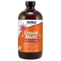 Now Foods NOW Foods Liquid Multi vitamin narancs ízesítésű 473 ml