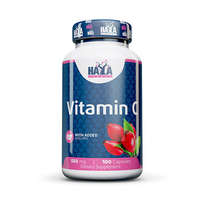 HAYA LABS HAYA LABS – Vitamin C csipkebogyóval ( Rose Hips) 500mg / 100 Caps.