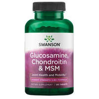 Swanson Swanson Glucosamine, Chondroitin & MSM 3-in-1formula 120 tabletta