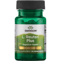 Swanson Swanson Lactobacillus Reuteri Plus 30 kapsz (3 féle Probiotikum + Prebiotikum)