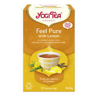 Yogi BIO Tisztító méregtelenítő tea citrommal gyermekláncfűvel Yogi Feel Pure