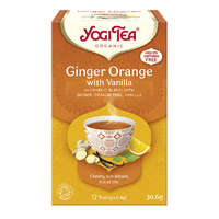 Golden Temple BIO Narancsos gyömbér tea vaníliával 17x1,8g Yogi Ginger Orange