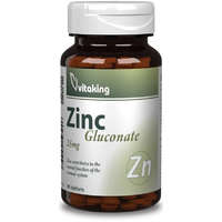Vitaking Vitaking Cink-glükonát 25 mg (90) tabletta