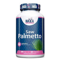 HAYA LABS Haya Labs - Saw Palmetto 200 mg. / 60 Caps. - Fűrészpálma kivonat
