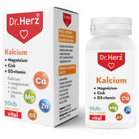 Dr Herz Kalcium+Magnézium+Cink+D3 tabletta 90db