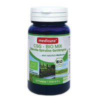 Medicura BIO CSG Mix (Chlorella + Spirulina + Zöldárpa) 120 db tabletta