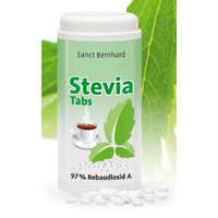 Sanct Bernhard Stevia-Tabletta 600 db 97 % Rebaudiosid A