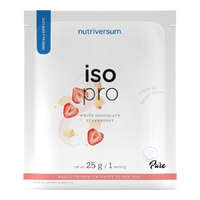  ISO PRO - 25 g - fehér csokoládé-eper - Nutriversum