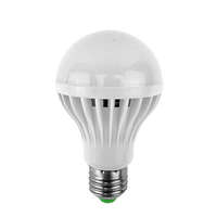  7W kompakt energiatakarékos LED izzó, E27 foglalatba / 7W=~80W - hideg fehér