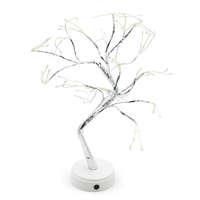  Dekorációs világító fa, 108 LED, meleg fehér - 45 cm