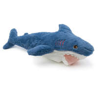  Pihe-puha plüss cápa, kék - 45 cm