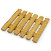  Hőálló bambusz edényalátét - 17,5x17x1 cm