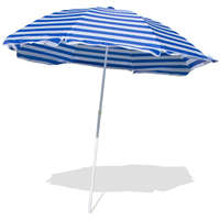  225 cm-es napernyő állítható állvánnyal - csíkos