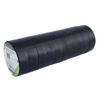  Szigetelő szalagok PVC 0,13mm x 15mm x 5m, fekete, 10 db