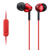 SONY Sony MDREX110APR.CE7 mikrofonos piros fülhallgató