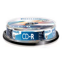 PHILIPS Philips CD-R80CB 52x cake box lemez 10db/csomag