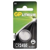 GP BATTERIES GP CR2450 Lithium gombelem 1db/bliszter