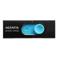 ADATA ADATA 64GB USB2.0 Fekete-Kék (AUV220-64G-RBKBL) Flash Drive