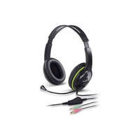 GENIUS Genius HS-400A jack mikrofonos PC zöld headset