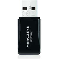MERCUSYS Mercusys MW300UM 300Mbps Vezeték nélküli USB adapter