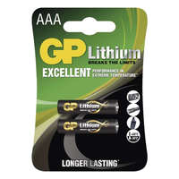 GP BATTERIES GP B15112 (LR03/HR03) AAA mikro ceruza lítium elem 2db/bliszter