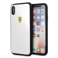 FERRARI Ferrari On-Track iPhone X fehér logós akril tok