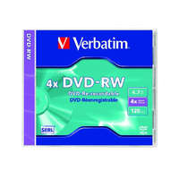VERBATIM VERBATIM DVD-RW 4,7GB 4X normál tokos DVD lemez