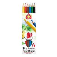 SÜNI ICO Süni Jumbo háromszög alakú festett 6db-os vegyes színű színes ceruza