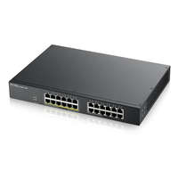 ZYXEL ZyXEL GS1900-24EP 12port GbE LAN + 12port PoE LAN (130W) smart menedzselhető switch
