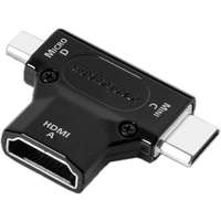 AUDIOQUEST AudioQuest HDMACDAD HDMI Type A - Mini Type C/Micro Type D adapter