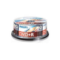 PHILIPS Philips DVD-R 4,7 Gb Írható DVD 25db/henger