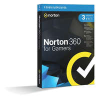 NORTON Norton 360 for gamers 50GB HUN 1 Felhasználó 3 gép 1 éves dobozos vírusirtó szoftver